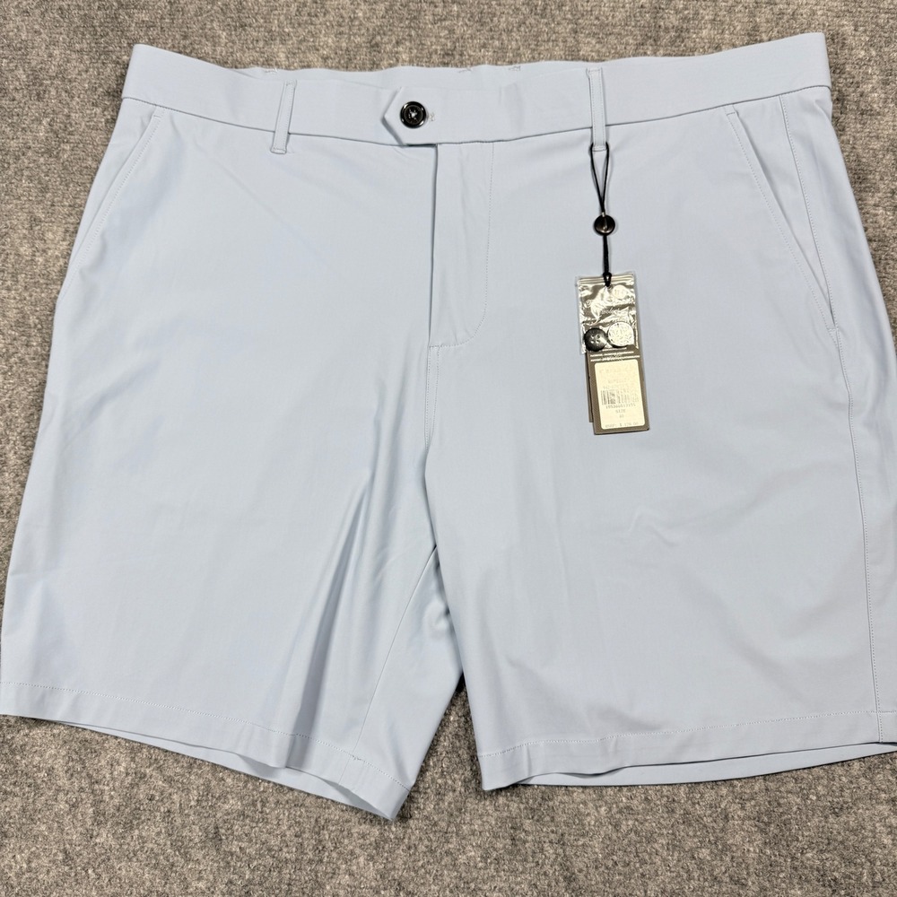 Greyson Montauk Short Light Blue Size 40 Mens 8 Inch Inseam Golf Shorts MSP25B26